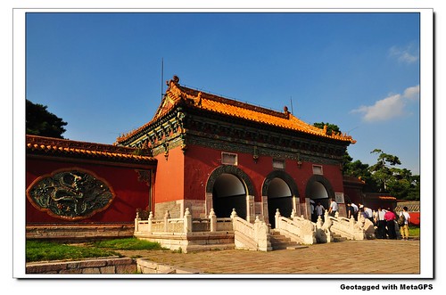 A scenic view of Shenyang Qingzhaoling