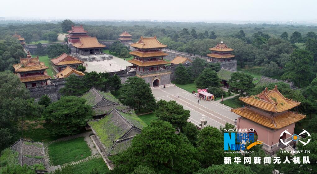 A scenic view of Shenyang Qingzhaoling