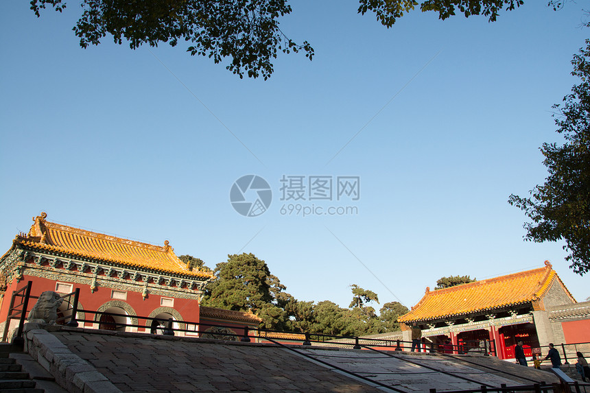 A scenic view of Shenyang Qingzhaoling
