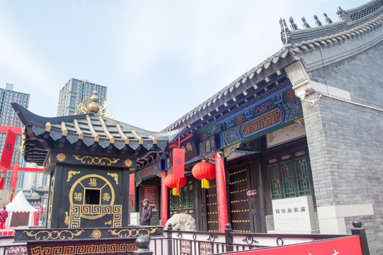 A scenic view of Shenyang Xibozu Jiamiao