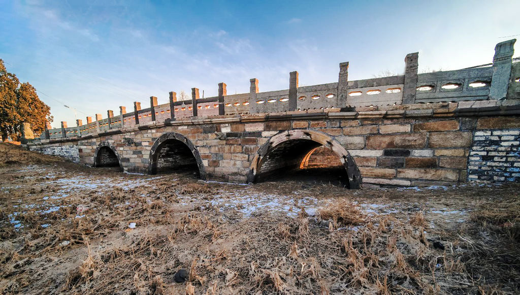 A scenic view of Shenyang Yongan Shiqiao