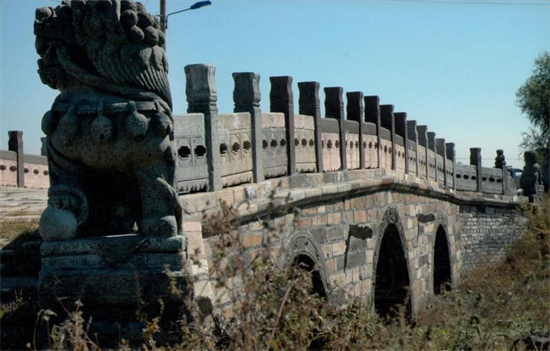 A scenic view of Shenyang Yongan Shiqiao
