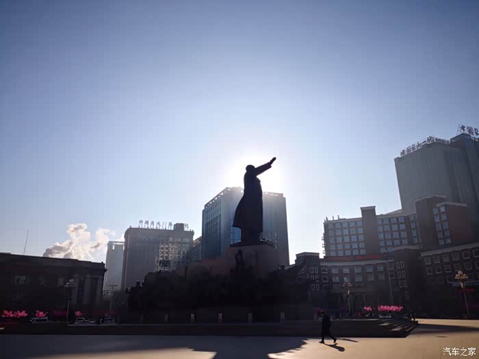 A scenic view of Shenyang Zhongshan Guangchang Jianzhuqun