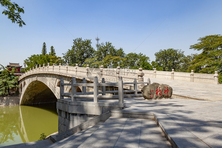 A scenic view of Shijiazhuang Anji Bridge