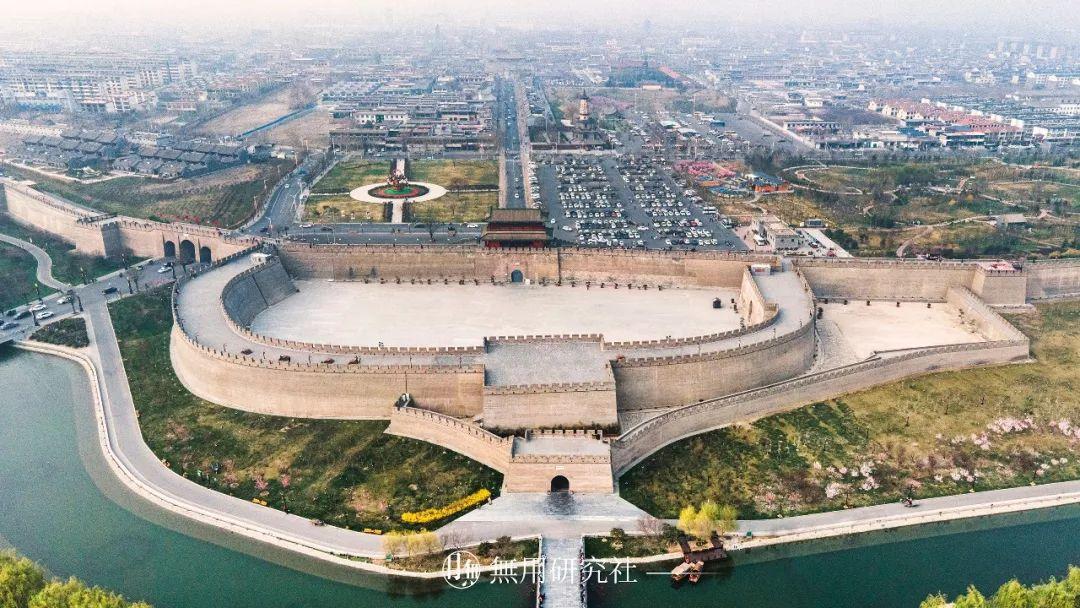 A scenic view of Shijiazhuang Changshan Prefecture Ancient City Site
