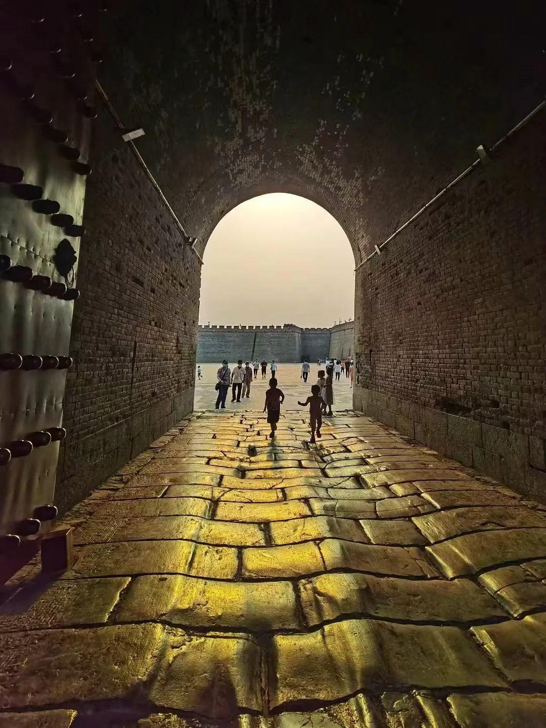 A scenic view of Shijiazhuang Changshan Prefecture Ancient City Site