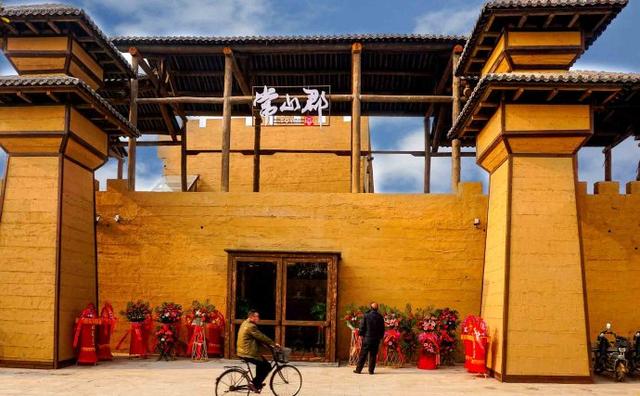 A scenic view of Shijiazhuang Changshan Prefecture Ancient City Site