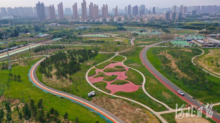 A scenic view of Shijiazhuang Dongyuan Ancient City Site