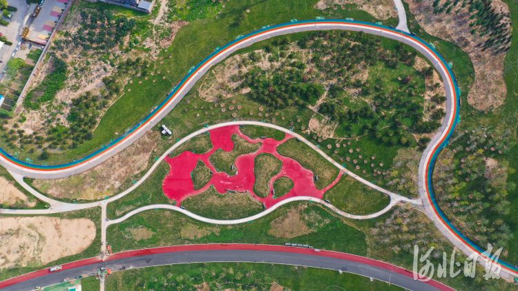 A scenic view of Shijiazhuang Dongyuan Ancient City Site