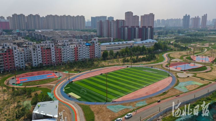 A scenic view of Shijiazhuang Dongyuan Ancient City Site