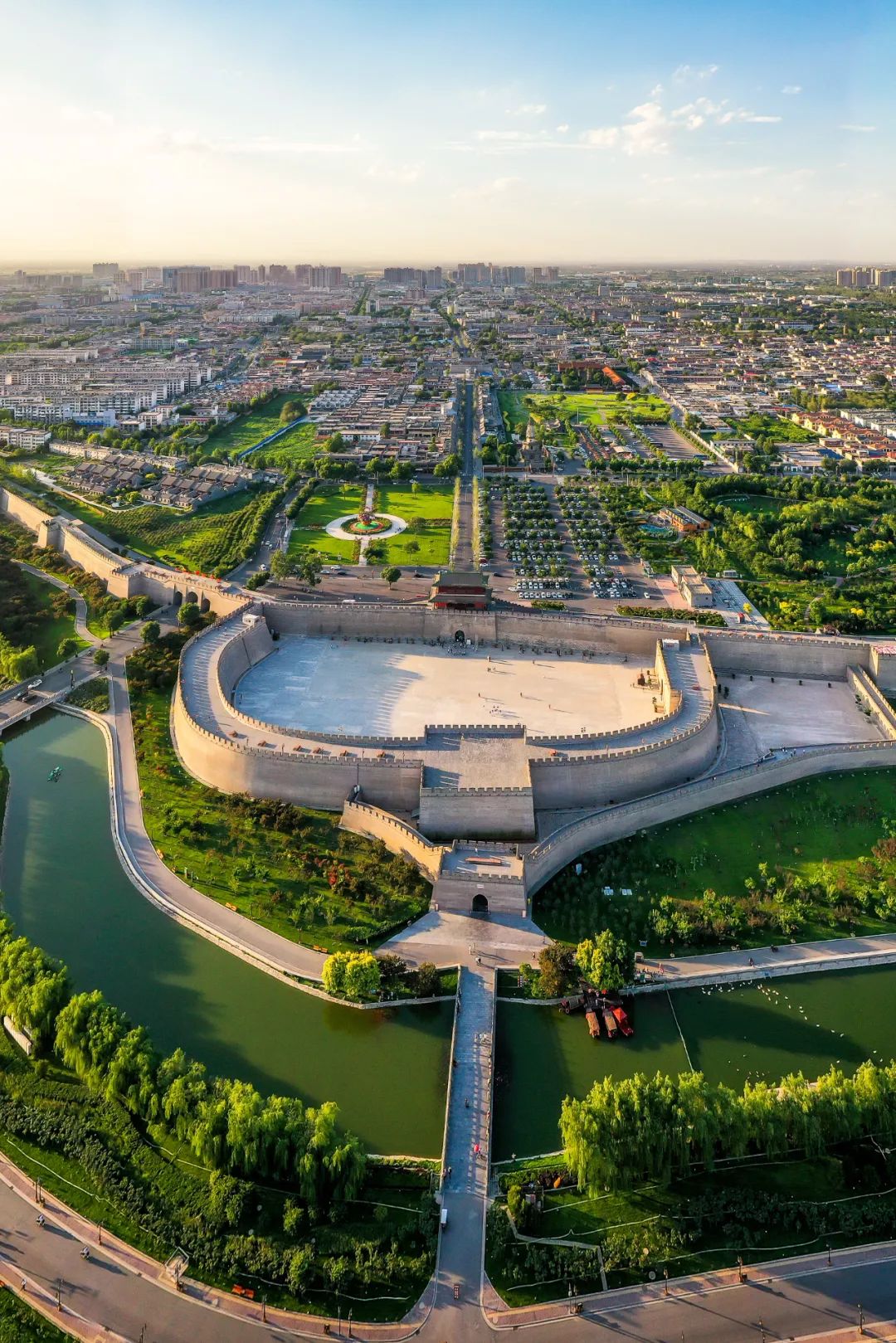 A scenic view of Shijiazhuang Dongyuan Ancient City Site