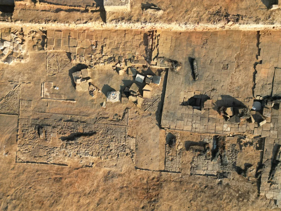 A scenic view of Shijiazhuang Dongyuan Ancient City Site