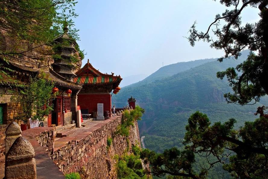 A scenic view of Shijiazhuang Fuqing Temple