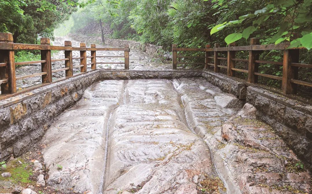 A scenic view of Shijiazhuang Jingxing Ancient Post Road