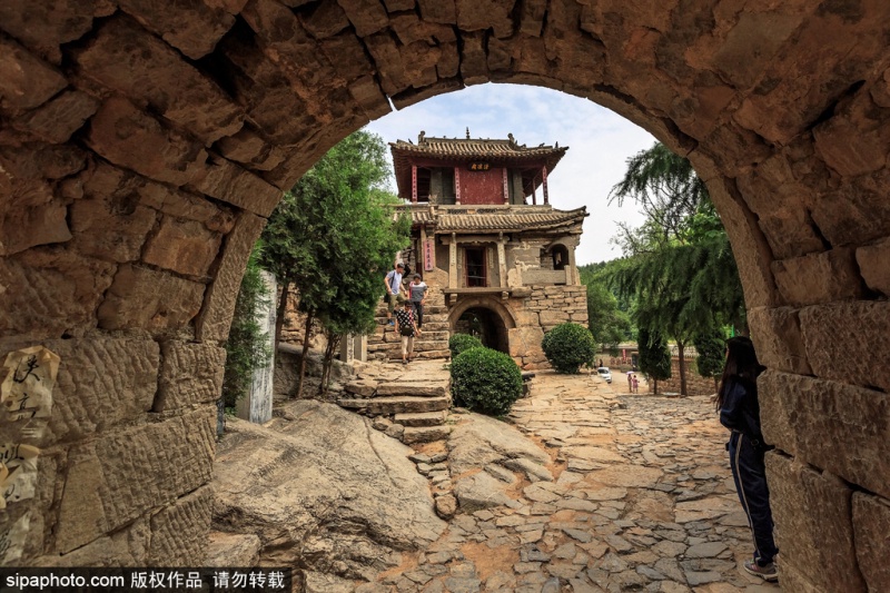 A scenic view of Shijiazhuang Jingxing Ancient Post Road