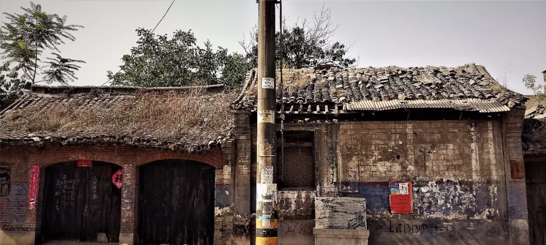 A scenic view of Shijiazhuang Jingxing Old City Wall