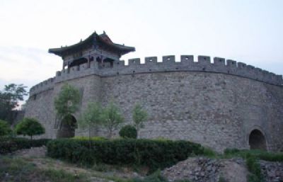 A scenic view of Shijiazhuang Jingxing Old City Wall