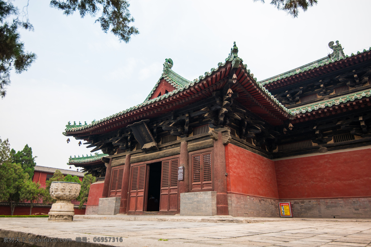A scenic view of Shijiazhuang Longxing Temple