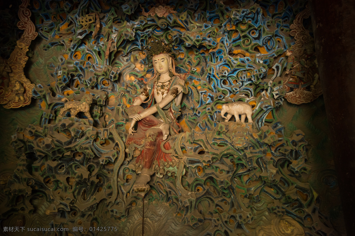 A scenic view of Shijiazhuang Longxing Temple