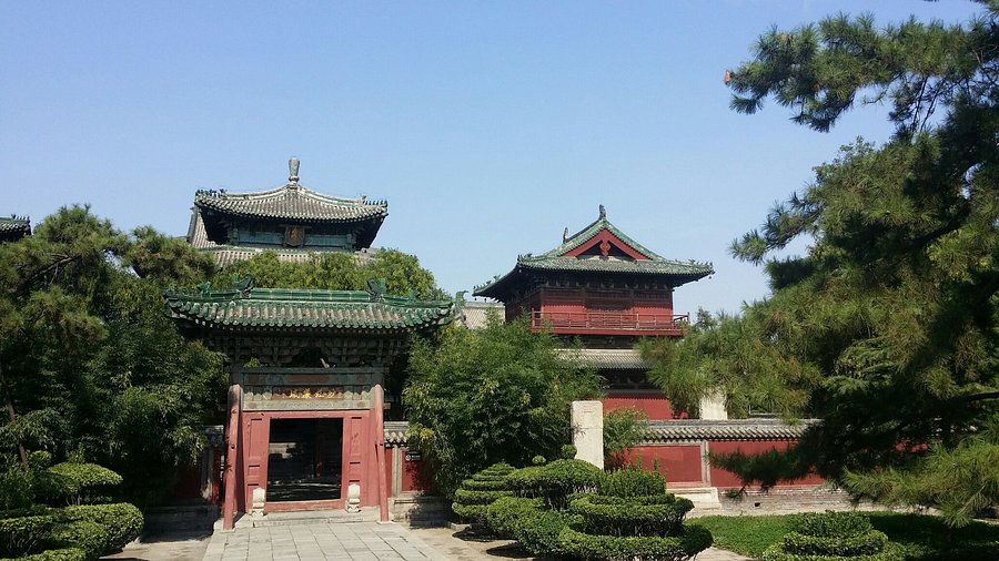 A scenic view of Shijiazhuang Longxing Temple