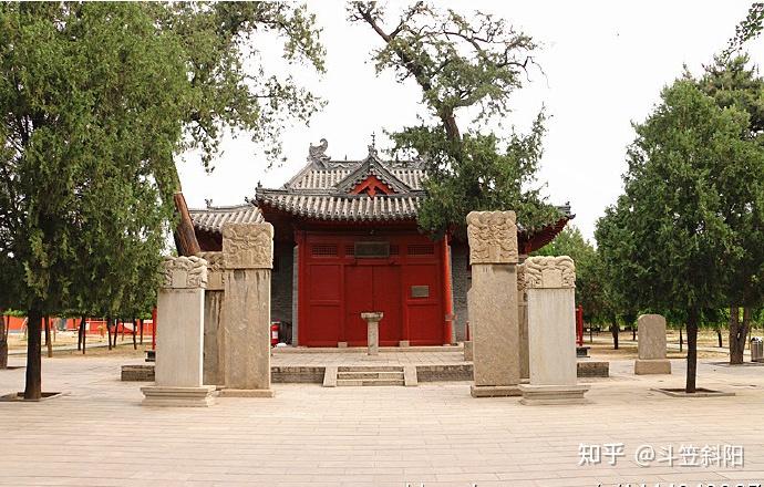 A scenic view of Shijiazhuang Pilu Temple