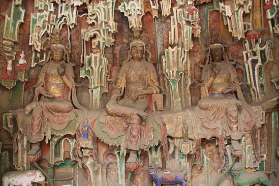 A scenic view of Shijiazhuang Pilu Temple