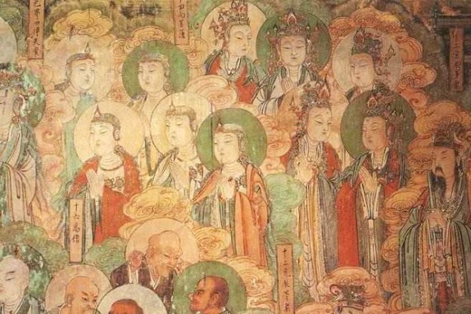 A scenic view of Shijiazhuang Pilu Temple