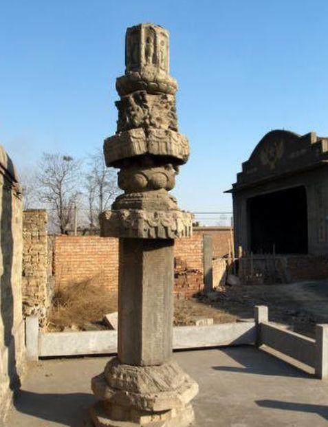 A scenic view of Shijiazhuang Tianhu Dharani Sutra Pillar