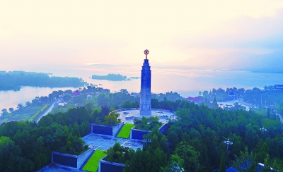 A scenic view of Shijiazhuang Xibaipo Cpc Central Committee Site