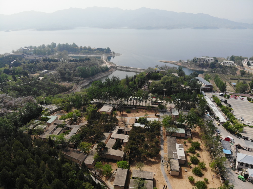 A scenic view of Shijiazhuang Xibaipo Cpc Central Committee Site