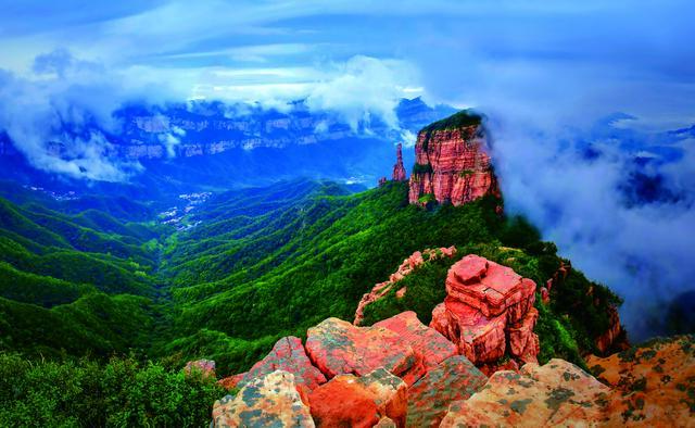 A scenic view of Shijiazhuang Zanhuang Li Family Tombs