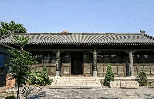 A scenic view of Shijiazhuang Zhengding Liang Family Ancestral Hall