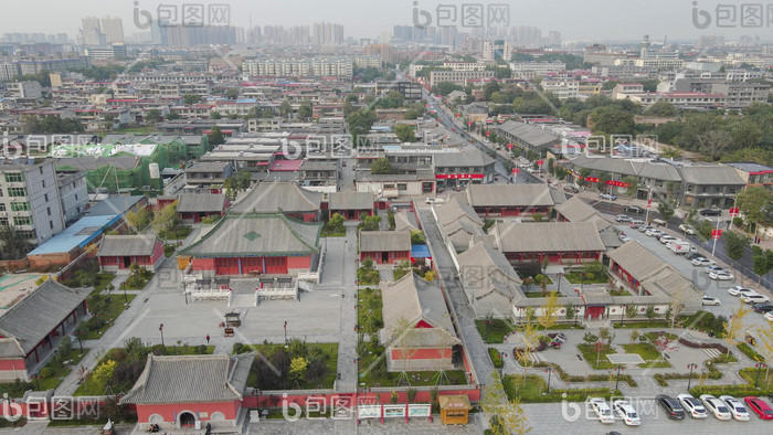A scenic view of Shijiazhuang Zhengdingfu Confucian Temple