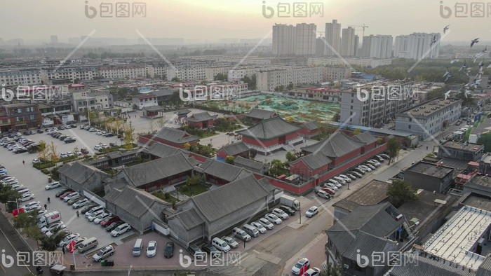 A scenic view of Shijiazhuang Zhengdingfu Confucian Temple
