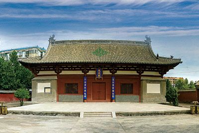 A scenic view of Shijiazhuang Zhengdingfu Confucian Temple
