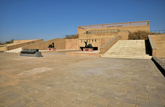 A scenic view of Shijiazhuang Zhongshan Ancient City Site