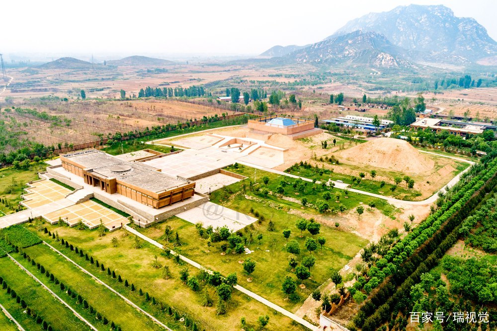 A scenic view of Shijiazhuang Zhongshan Ancient City Site