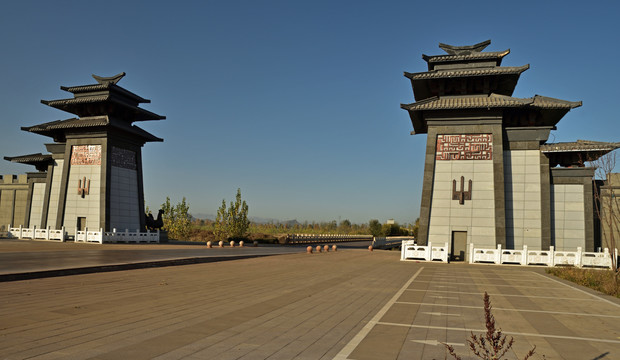 A scenic view of Shijiazhuang Zhongshan Ancient City Site