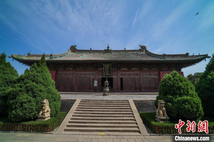 A scenic view of Shuozhou Chongfu Temple
