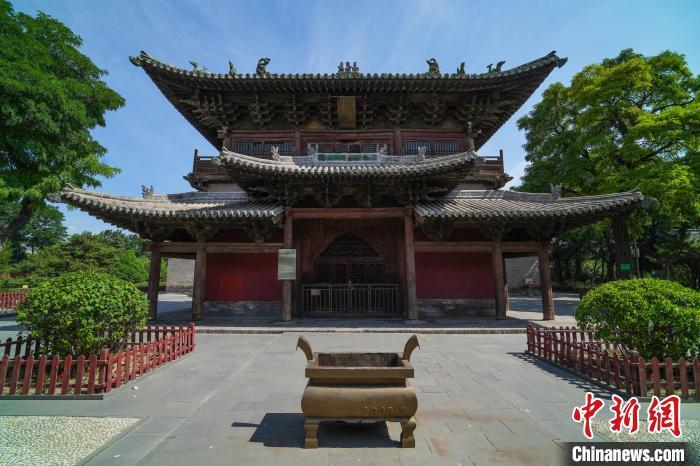 A scenic view of Shuozhou Chongfu Temple