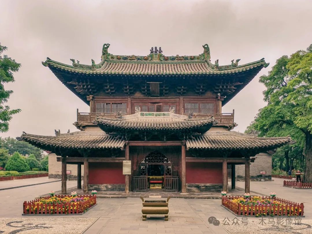 A scenic view of Shuozhou Chongfu Temple