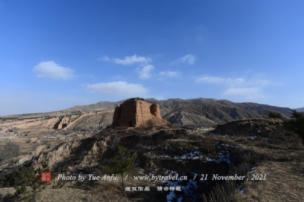 A scenic view of Shuozhou Guangwu Ancient City Wall
