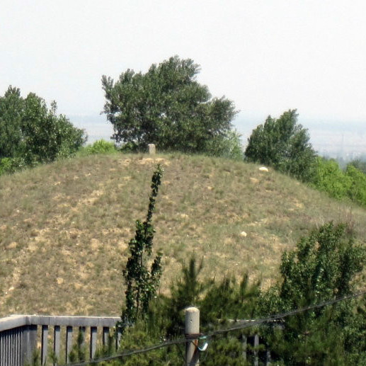 A scenic view of Shuozhou Guangwu Han Tombs