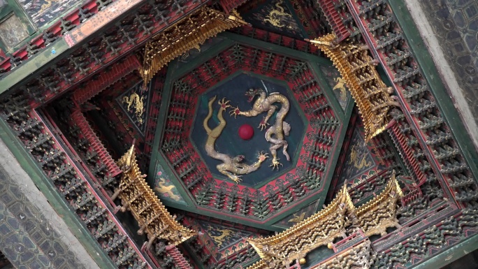 A scenic view of Shuozhou Jingtu Temple