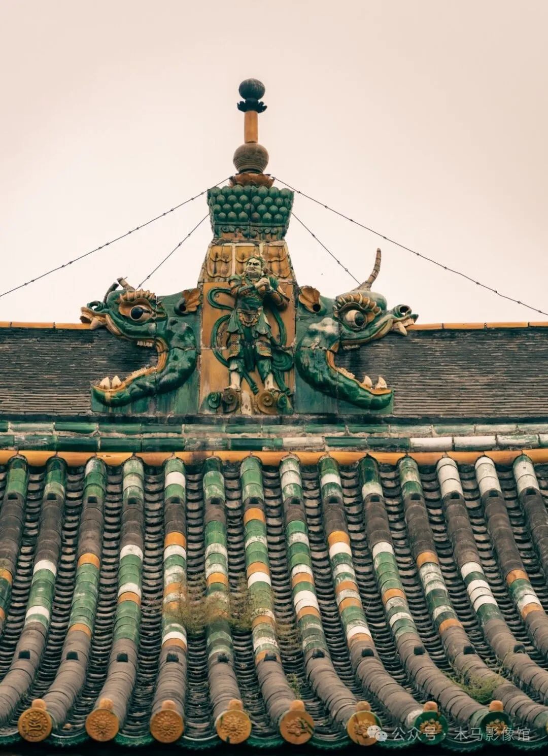 A scenic view of Shuozhou Jingtu Temple