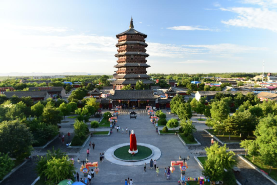A scenic view of Shuozhou Youyu Baoning Temple