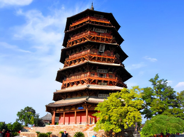 A scenic view of Shuozhou Youyu Baoning Temple