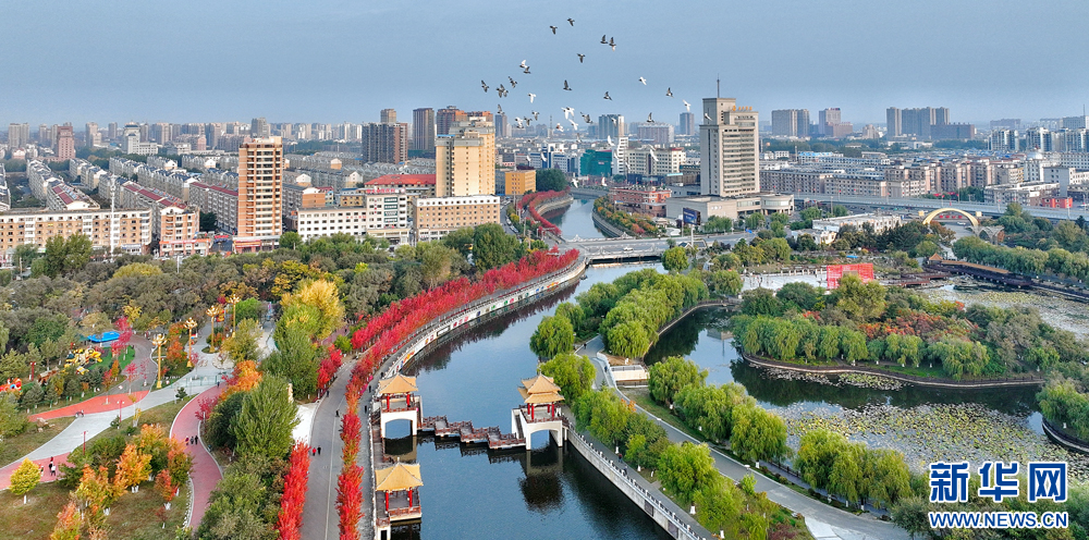 A scenic view of Siping Wujiazi Chengzhi