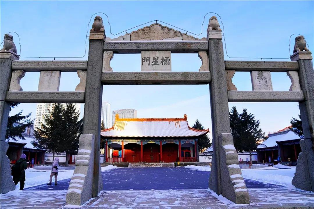 A scenic view of Songyuan Shitouchengzi Guchengzhi