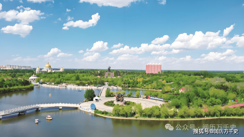 A scenic view of Songyuan Tahucheng